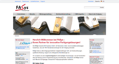 Desktop Screenshot of fasys.de